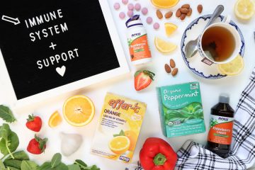 Immune Boosting Flat-Lay