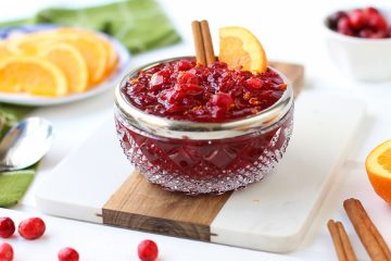 low carb sugar free cranberry sauce