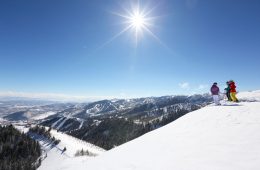 Amazing sunny day skiing in Park City, Utah | onbetterliving.com