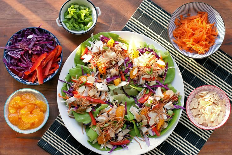 Asian Chicken Lettuce Wraps