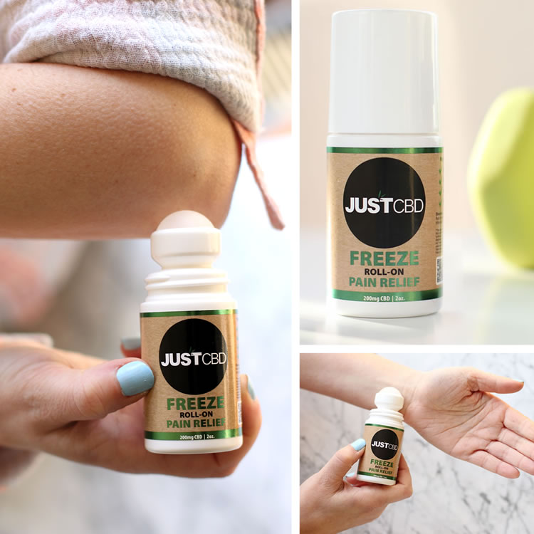 JustCBD Roll On Freeze Pain Relief