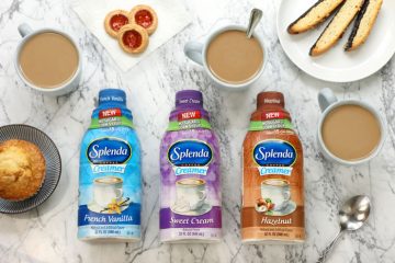 Splenda Sugar-Free Corn-Syrup FreeCoffee Creamers Vanilla Hazelnut Sweet Cream