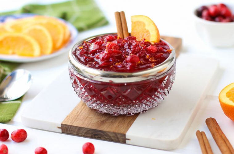 low carb sugar free cranberry sauce